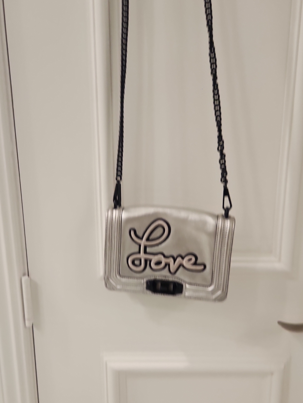 Rebecca Minkoff Silver Bag